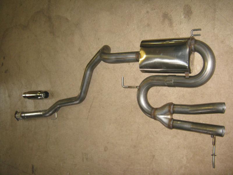 Solo performance 3"cat back exhaust  high performance for hyundai veloster turbo