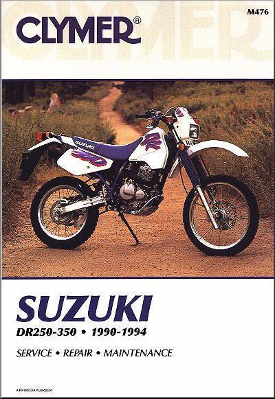 1990-1994 suzuki dr250 dr350 dr 250 350 repair manual