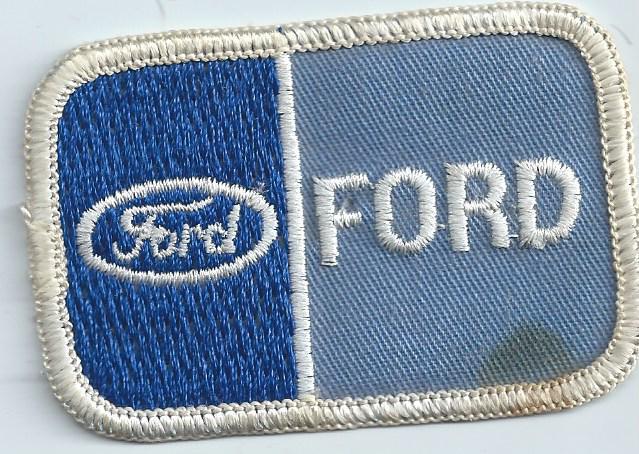 " ford "  embroiderd  sew on  patch    jacket    shirt badge