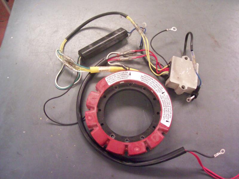 Used stator kit for 70 hp force outboard motor 832075a7
