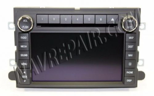 Ford lincoln mercury clarion with sync navigation radio repair service