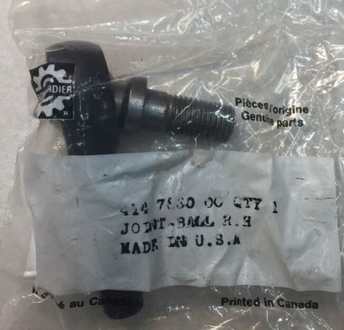New oem bombardier ski-doo pivoting ball joint/tie rod end # 414768000