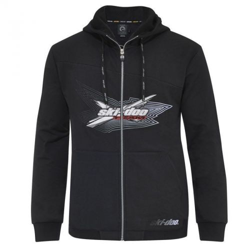 New ski-doo x-team hoodie  4536731290 men&#039;s xl black    free shipping