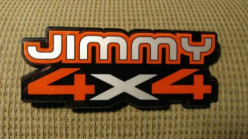 Jimmy 4x4 nameplate