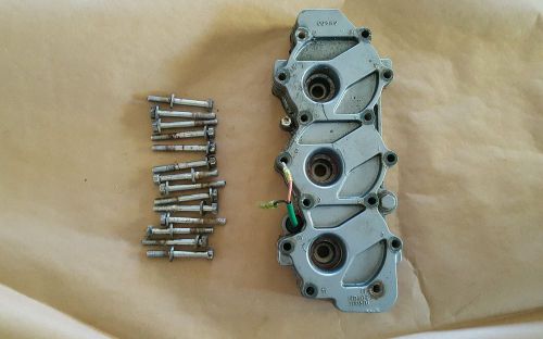40hp 2 stroke 6h4 series yamaha outboard cylinder head, head cover &amp; bolts