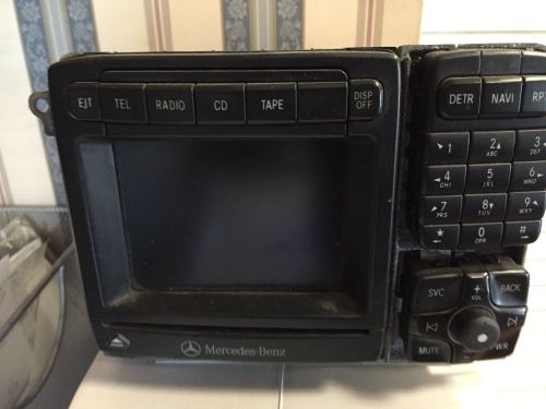 2001 s430 navigation radio