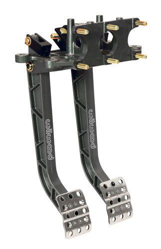 Wilwood dual pedal assembly with 3 master cylinders , ump, imca, dirt late model