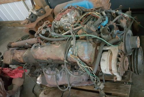 Ford 400 351 2 barrel complete engine and trans