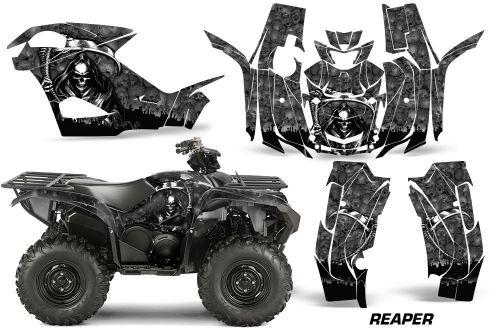 Amr racing yamaha grizzly eps/eps graphic kit wrap quad decals atv 2015+ reapr k