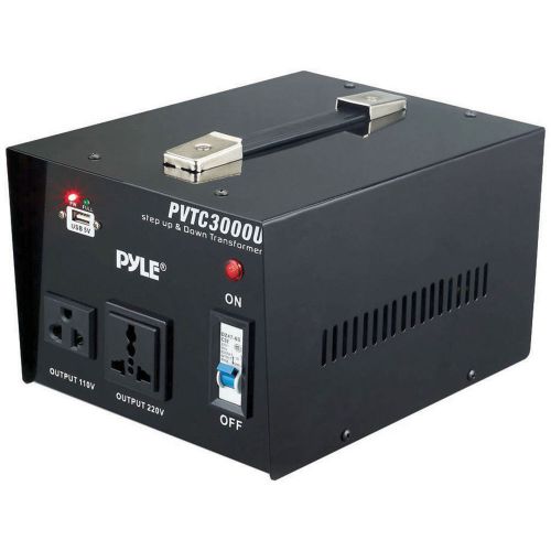 Pyle pvtc3000u 3000 watt step up and step down voltage converter trasformer