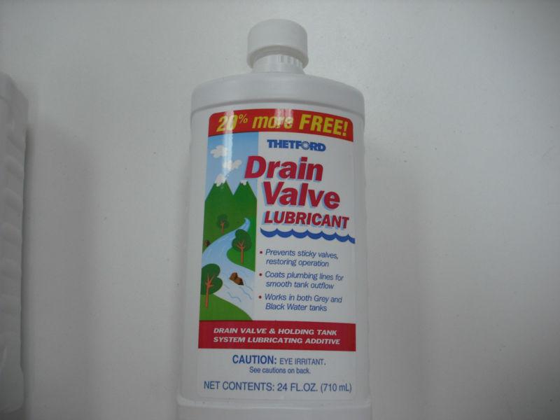 Rv - thetford drain valve lubricant / prevents sticky valves -100% biodegradable