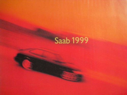 1999 saab sales brochure
