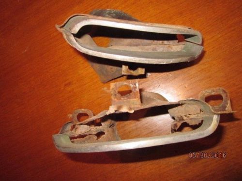 1953 53 cadillac exhaust ports fleetwood pair 2 each left and right side port