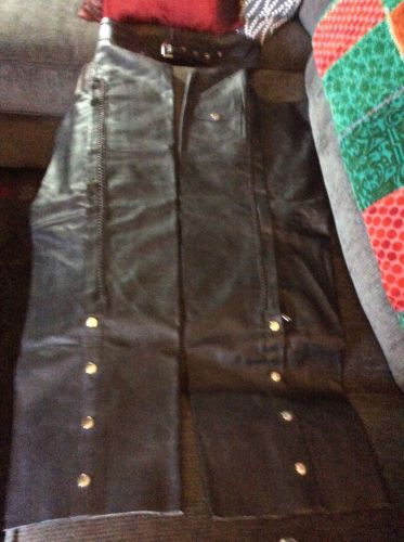 Rocky mountain hides men&#039;s motorcycle chaps new!