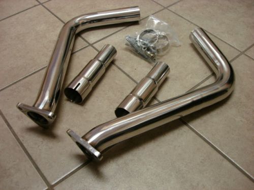 Porsche 986 boxster 2.7l 00-04 performance catless pipe test pipe pipes in 50mm