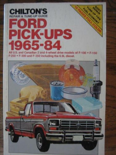 Ford pick-ups 1965-84 repair and tune up guide