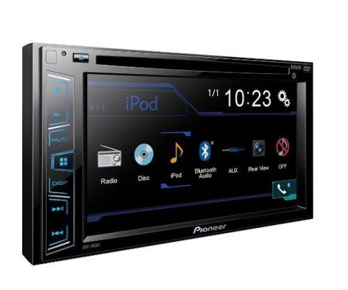 Pioneer double din avh-280bt in-dash touchscreen bluetooth car stereo