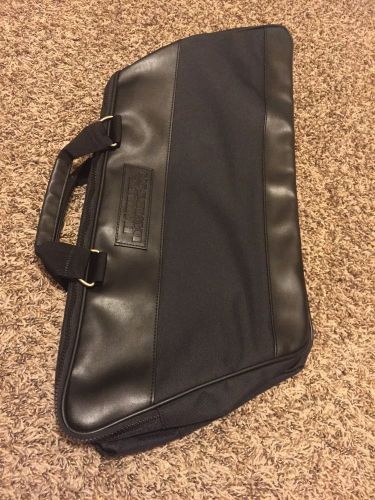 New harley davidson black zip up travel bag suit case