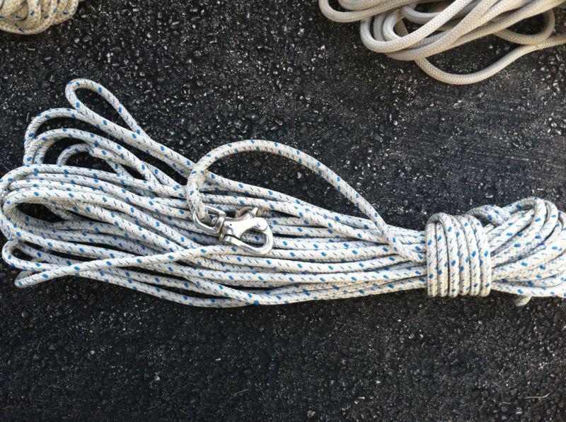 3/8 sheet/halyard line with snap swivel