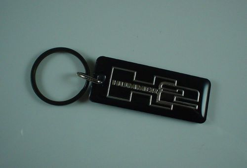 Hummer h2 key chain black &amp; chrome