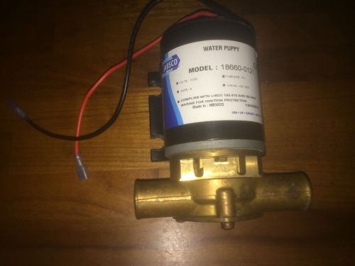 Jabsco 18660-0121 water puppy self priming marine utility pump 12v dc bronze
