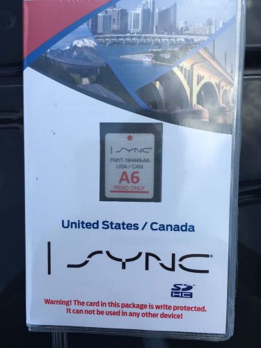 New 2015/16 map update navigation sd card , sync fits all ford &amp; lincoln look a6
