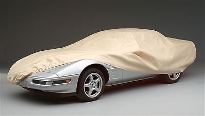 Covercraft ready-fit deluxe 380 series long car cover, tan audi bmw