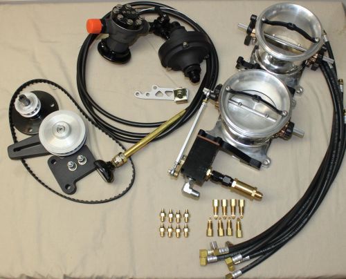 Enderle single butterfly - dual setup- 4&#034; throttle bodies- complete setup  new