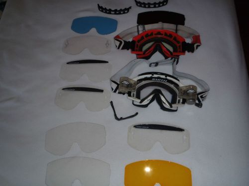 Scott 89 goggles  roll offs and lenses   free shipping !!