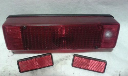 1989 yamaha phazer 480 taillight tail light assy lens side reflectors exciter 2