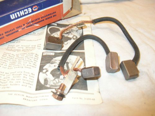 1962-1972 chrysler dodge plymouth starter brush set - nors
