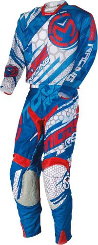 New moose racing sahara adult motocross/offroad pants, red/white/blue, us-28