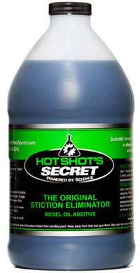 1 64oz jugs of hot shot's secret  diesel oil additive lot#1