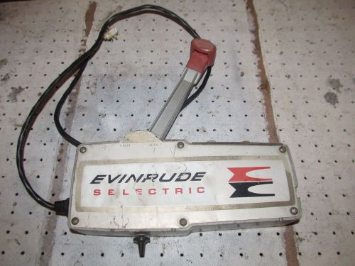 Control box evinrude outboards selectric electric shift 1960s electro-hydraulic