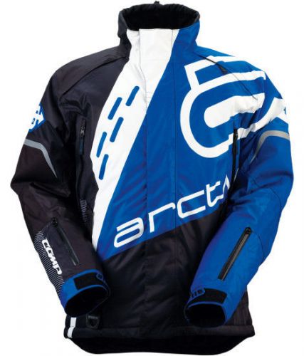 Arctiva comp s6 mens insulated snowmobile jacket black/blue/white