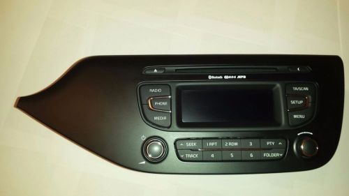 Kia ceed (jd) original radio cd player + frame