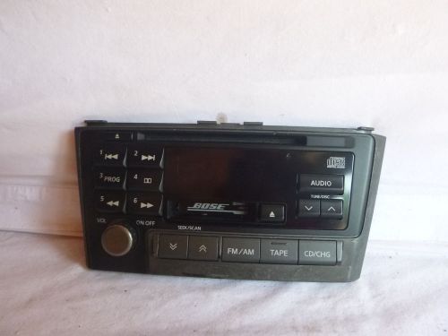 00 01 nissan maxima bose radio cd cassette face plate pn-2281d jc6252