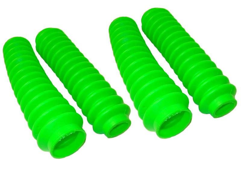 4 shock boots lime green fits most shocks for jeep universal off road vehicles