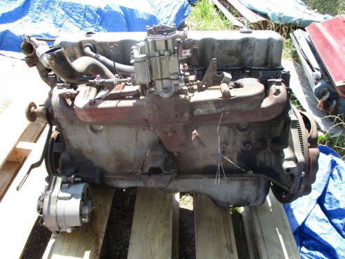 Chevy gm 6 cyl 250 motor chevelle nova camaro j10691