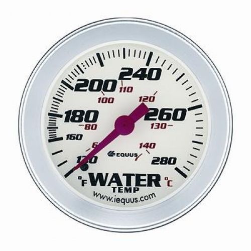 Equus 8242 water temperature gauge - white