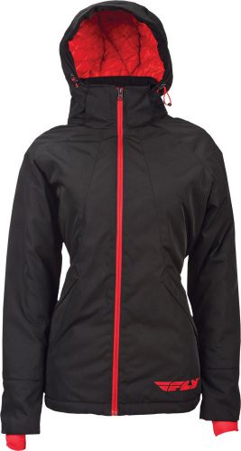 Fly racing lean jacket black/red 2x
