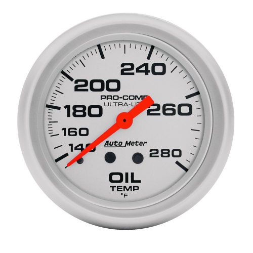 Autometer 4441 ultra-lite mechanical oil temperature gauge