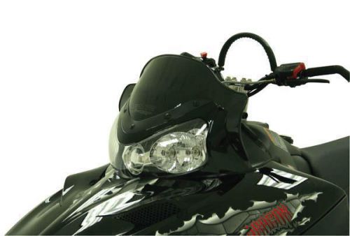 Powermadd cobra windshield - 11.5in. - black 10192012 flared 2318-0123 10192012