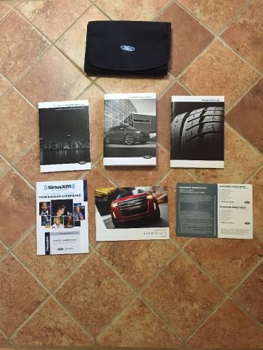Ford  edge 2013 owner&#039;s manual with case oem