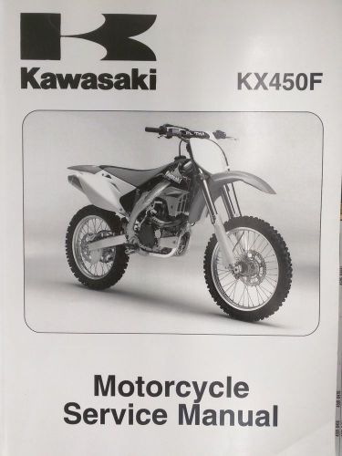 Kawasaki kx450f service manual pn99924-1355-01