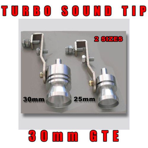 Turbo sound tip muffler/exhaust noise whistler for mercedes