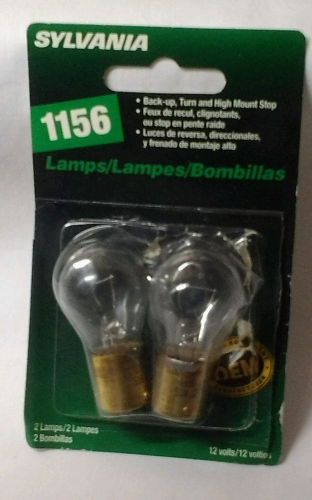 1156 auto 12 v clear bulbs sylvania 2 pack carded brass bayonette bulbs