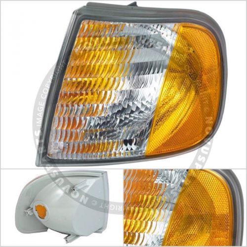 Fits 1997 ford f150 f250 pickup driver side replacement signal light park lamp