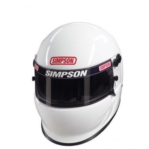 Simpson racing vudo ev1 helmet sa2015 pre drilled for hans device-hybrid-usac ~