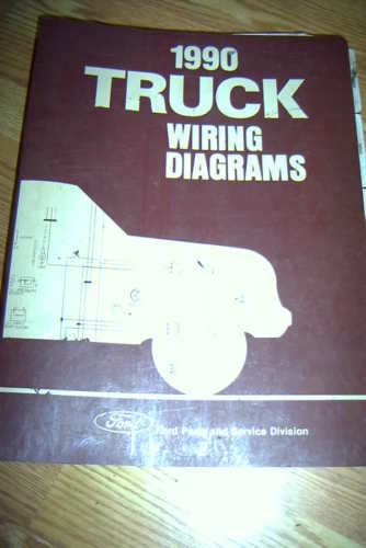 1990 ford ranger &amp; bronco ii trucks factory wiring diagrams